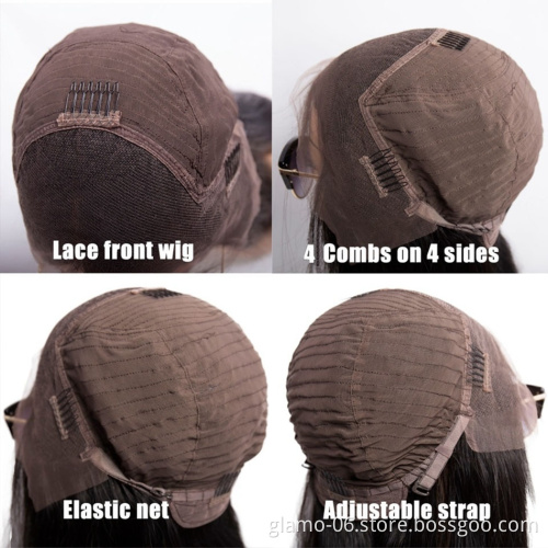 Body wave 180% density 100 percent human hair wig afro kinky curly virgin brazilian front lace wig for sale